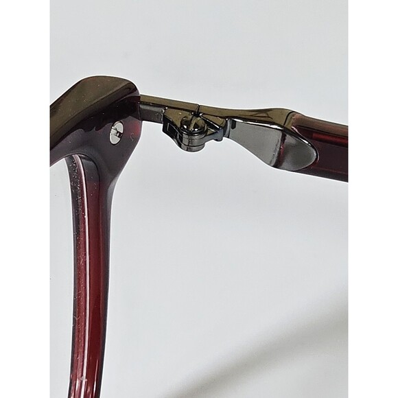 GIANNI PO WOMEN'S EYEGLASSES GP 1656 52-18 140 BURGUNDY NWT DEMO LENSES - Picture 11 of 14